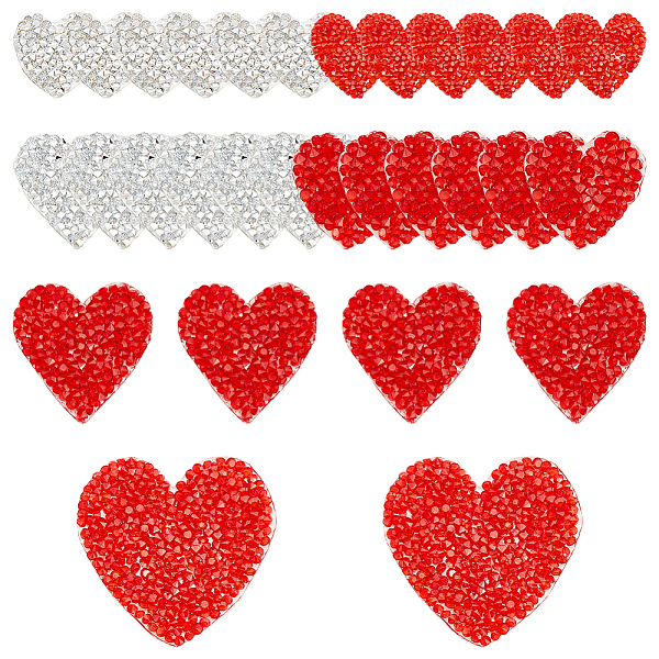PandaHall FINGERINSPIRE 26PCS 6 Style Heart Shape Rhinestone Patches 25/35/45/55mm Red Silver Hotfix Appliques Patches Clothing Repair..., Multicolor
PandaHall FINGERINSPIRE 26PCS 6 Style Heart Shape Rhinestone Patches 25/35/45/55mm Red Silver Hotfix Appliques Patches Clothing Repair..., Multicolor