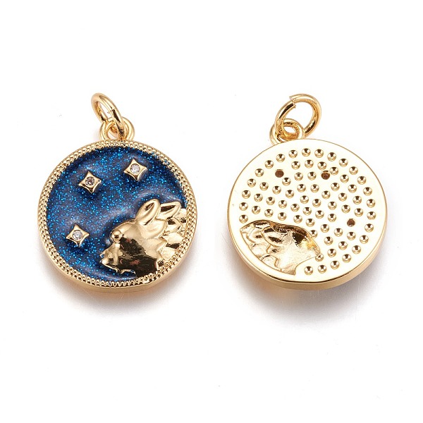 PandaHall Alloy Enamel Pendants, Cadmium Free & Lead Free, 12 Constellations, Golden, Leo, 17x14x2mm, Hole: 3mm Alloy Leo
PandaHall Alloy Enamel Pendants, Cadmium Free & Lead Free, 12 Constellations, Golden, Leo, 17x14x2mm, Hole: 3mm Alloy Leo