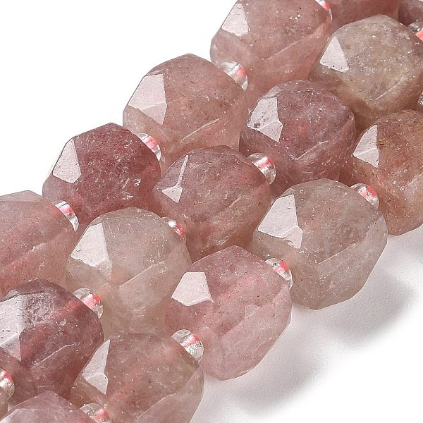 PandaHall Synthetic Strawberry Quartz Beads Strands, with Seed Beads, Cube, Faceted, 9.5~11x9.5~10.5x9.5~10.5mm, Hole: 1.2mm, about...
PandaHall Synthetic Strawberry Quartz Beads Strands, with Seed Beads, Cube, Faceted, 9.5~11x9.5~10.5x9.5~10.5mm, Hole: 1.2mm, about...