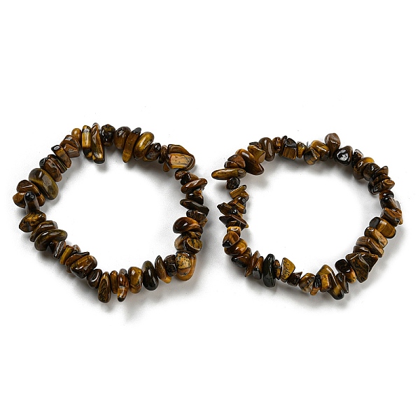 PandaHall Natural Tiger Eye Chip Beaded Stretch Bracelet, Inner Diameter: 2~2-1/8 inch(5~5.5cm) Tiger Eye Chip
PandaHall Natural Tiger Eye Chip Beaded Stretch Bracelet, Inner Diameter: 2~2-1/8 inch(5~5.5cm) Tiger Eye Chip
