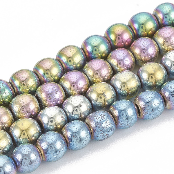 PandaHall Electroplate Non-magnetic Synthetic Hematite Beads Strands, Round, Mixed Color, 4x4mm, Hole: 1mm, about 100pcs/strand, 16.14 inch...
PandaHall Electroplate Non-magnetic Synthetic Hematite Beads Strands, Round, Mixed Color, 4x4mm, Hole: 1mm, about 100pcs/strand, 16.14 inch...
