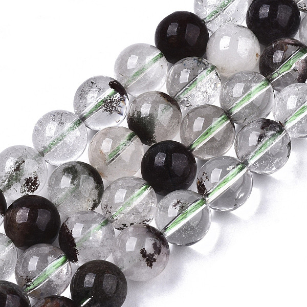 PandaHall Natural Green Lodolite Quartz/Garden Quartz Beads Strands, Round, 10mm, Hole: 0.7mm, about 39pcs/Strand, 15.16 inch(38.5cm)...
PandaHall Natural Green Lodolite Quartz/Garden Quartz Beads Strands, Round, 10mm, Hole: 0.7mm, about 39pcs/Strand, 15.16 inch(38.5cm)...