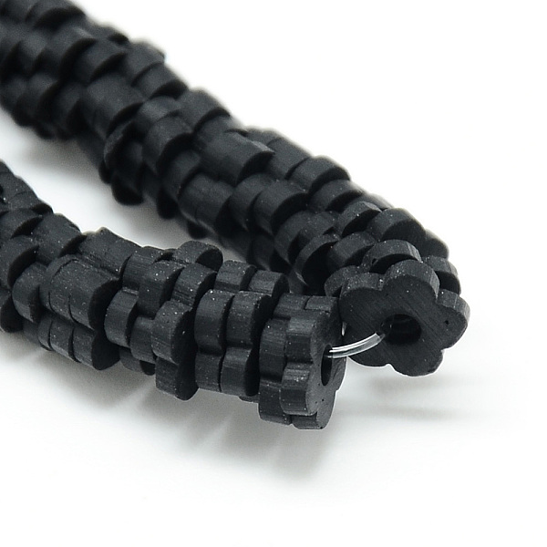 PandaHall Polymer Clay Bead Strands, Flower, Black, 4~6x4~6x1~1.5mm, Hole: 2mm, about 313~350pcs/strand, 15.35 inch~16.14 inch Polymer Clay...
PandaHall Polymer Clay Bead Strands, Flower, Black, 4~6x4~6x1~1.5mm, Hole: 2mm, about 313~350pcs/strand, 15.35 inch~16.14 inch Polymer Clay...