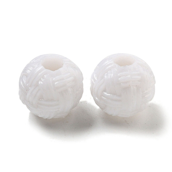PandaHall Opaque Acrylic European Beads, Large Hole Beads, Ball, White, 11.5~12mm, Hole: 4mm, about 625pcs/500g Acrylic Round White
PandaHall Opaque Acrylic European Beads, Large Hole Beads, Ball, White, 11.5~12mm, Hole: 4mm, about 625pcs/500g Acrylic Round White