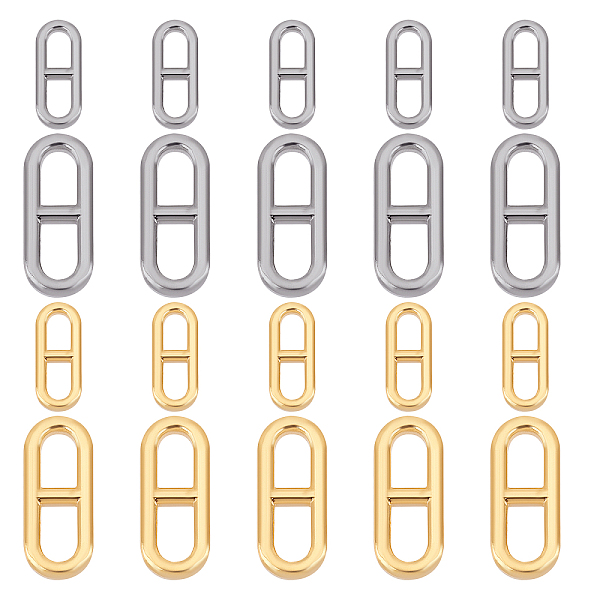 PandaHall UNICRAFTALE 20pcs 2 Colors 2 Size Oval Connector Pendant 304 Stainless Steel Connector Charms Metal Frame Links for Bracelet...
PandaHall UNICRAFTALE 20pcs 2 Colors 2 Size Oval Connector Pendant 304 Stainless Steel Connector Charms Metal Frame Links for Bracelet...