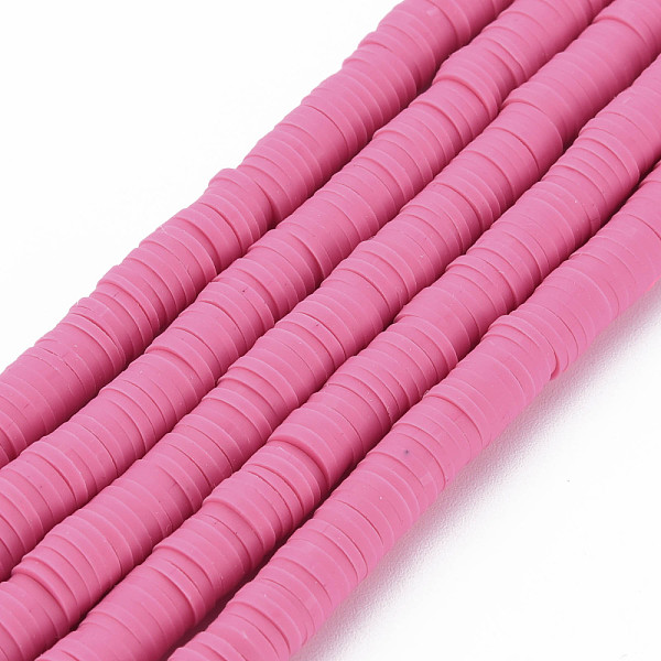 PandaHall Handmade Polymer Clay Beads Strands, for DIY Jewelry Crafts Supplies, Heishi Beads, Disc/Flat Round, Pale Violet Red, 6x0.5~1mm..., Pink
PandaHall Handmade Polymer Clay Beads Strands, for DIY Jewelry Crafts Supplies, Heishi Beads, Disc/Flat Round, Pale Violet Red, 6x0.5~1mm..., Pink