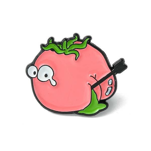 PandaHall Zinc Alloy Brooches, Enamel Pins, Black, Tomato, 20.5x29.5x1.5mm Alloy Tomato
PandaHall Zinc Alloy Brooches, Enamel Pins, Black, Tomato, 20.5x29.5x1.5mm Alloy Tomato