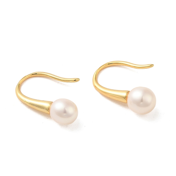 PandaHall Sterling Silver Dangle Earrings, with Natural Pearl, Jewely for Women, Round, Real 18K Gold Plated, 19x6mm Sterling Silver Round
PandaHall Sterling Silver Dangle Earrings, with Natural Pearl, Jewely for Women, Round, Real 18K Gold Plated, 19x6mm Sterling Silver Round