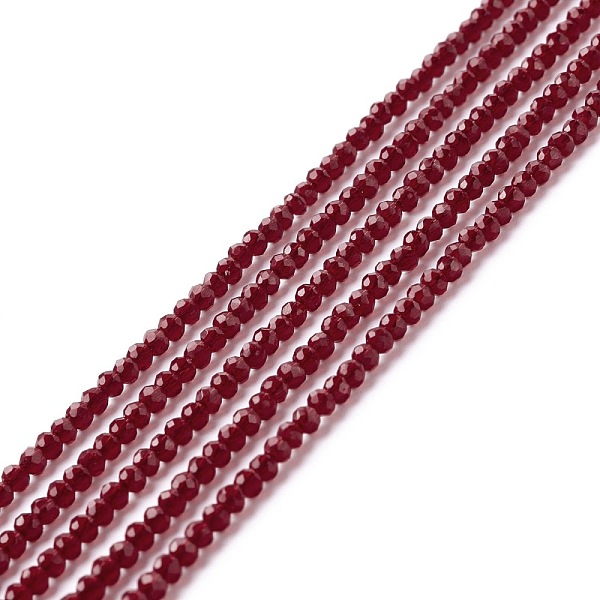 PandaHall Transparent Glass Beads Strands, Faceted, Round, Brown, 2mm, Hole: 0.6mm, about 182~201pcs/strand, 14.57~15.24 inch((37~38.7cm)...
PandaHall Transparent Glass Beads Strands, Faceted, Round, Brown, 2mm, Hole: 0.6mm, about 182~201pcs/strand, 14.57~15.24 inch((37~38.7cm)...