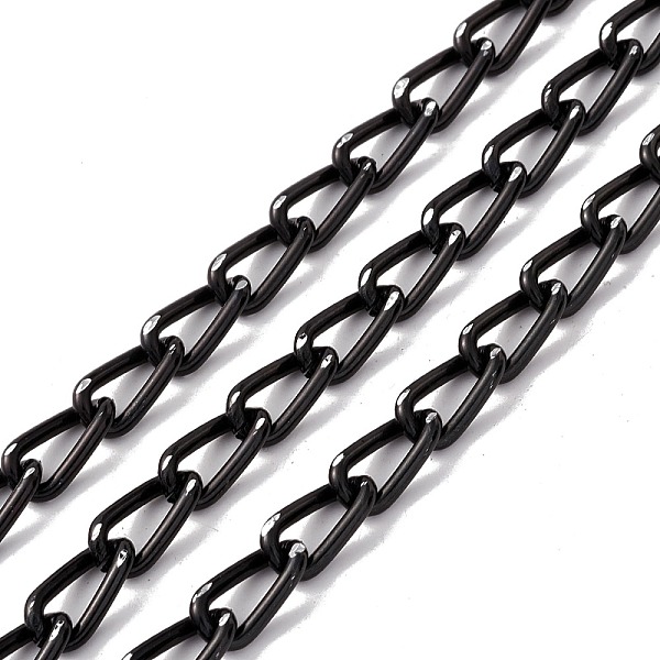PandaHall Oval Oxidation Aluminum Curb Chains, Unwelded, with Spool, Gunmetal, Link: 14x7x2mm, about 30m/roll Aluminum
PandaHall Oval Oxidation Aluminum Curb Chains, Unwelded, with Spool, Gunmetal, Link: 14x7x2mm, about 30m/roll Aluminum