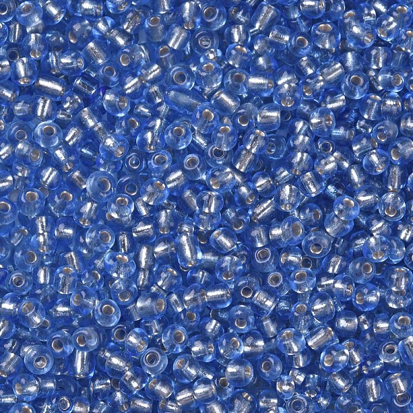 PandaHall 8/0 Glass Seed Beads, Silver Lined Round Hole, Round, Royal Blue, 3mm, Hole: 1mm, about 2222pcs/100g Glass
PandaHall 8/0 Glass Seed Beads, Silver Lined Round Hole, Round, Royal Blue, 3mm, Hole: 1mm, about 2222pcs/100g Glass