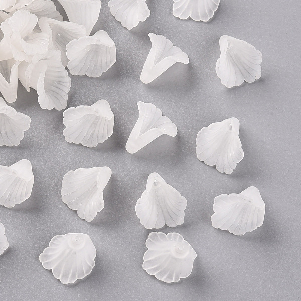 PandaHall Transparent Acrylic Bead Caps, Trumpet Flower Beads, Frosted, Flower, Clear, 18x18x17mm, Hole: 1.5mm, about 700pcs/500g Acrylic...
PandaHall Transparent Acrylic Bead Caps, Trumpet Flower Beads, Frosted, Flower, Clear, 18x18x17mm, Hole: 1.5mm, about 700pcs/500g Acrylic...