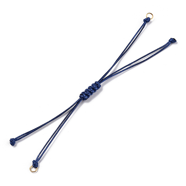 PandaHall Korean Waxed Polyester Cord Braided Bracelets, with Iron Jump Rings, for Adjustable Link Bracelet Making, Blue, Single Cord Length...
PandaHall Korean Waxed Polyester Cord Braided Bracelets, with Iron Jump Rings, for Adjustable Link Bracelet Making, Blue, Single Cord Length...