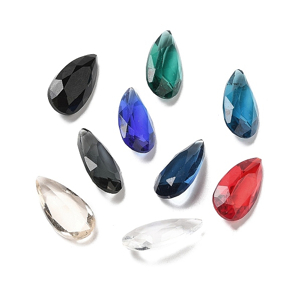 PandaHall Pointed Back Glass Rhinestone Cabochons, Teardrop, Faceted, Mixed Color, 18x9x5.5~6mm Glass Rhinestone Teardrop Multicolor
PandaHall Pointed Back Glass Rhinestone Cabochons, Teardrop, Faceted, Mixed Color, 18x9x5.5~6mm Glass Rhinestone Teardrop Multicolor