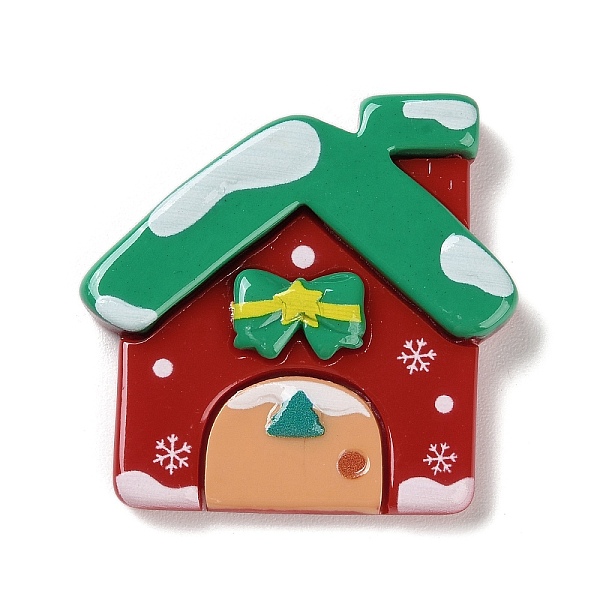 PandaHall Christmas Theme Opaque Resin Cabochons, for Jewelry Making, House, 45x46.5x8mm Resin House
PandaHall Christmas Theme Opaque Resin Cabochons, for Jewelry Making, House, 45x46.5x8mm Resin House