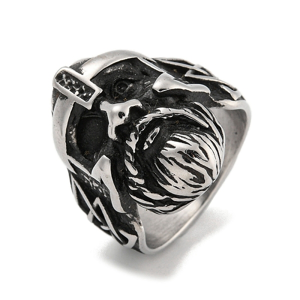 PandaHall 304 Stainless Steel Ring, Ghost, Inner Diameter: 19mm 304 Stainless Steel Ghost
PandaHall 304 Stainless Steel Ring, Ghost, Inner Diameter: 19mm 304 Stainless Steel Ghost