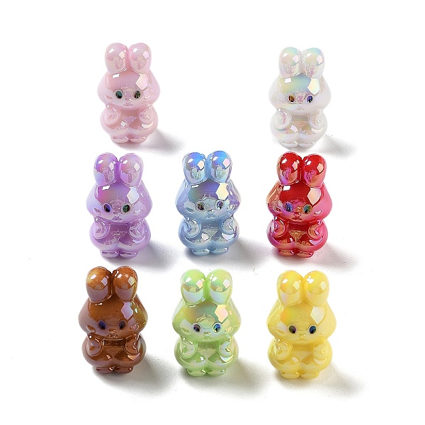 PandaHall UV Plating Iridescent Acrylic Beads, AB Color, Rabbit, Mixed Color, 32x19x17mm, Hole: 2.5mm Acrylic Rabbit Multicolor
PandaHall UV Plating Iridescent Acrylic Beads, AB Color, Rabbit, Mixed Color, 32x19x17mm, Hole: 2.5mm Acrylic Rabbit Multicolor