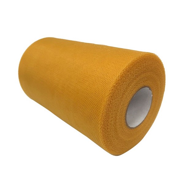 PandaHall Deco Mesh Ribbons, Tulle Fabric, Tulle Roll Spool Fabric For Skirt Making, Dark Goldenrod, 6 inch(15cm), about 100yards/roll..., Gold
PandaHall Deco Mesh Ribbons, Tulle Fabric, Tulle Roll Spool Fabric For Skirt Making, Dark Goldenrod, 6 inch(15cm), about 100yards/roll..., Gold