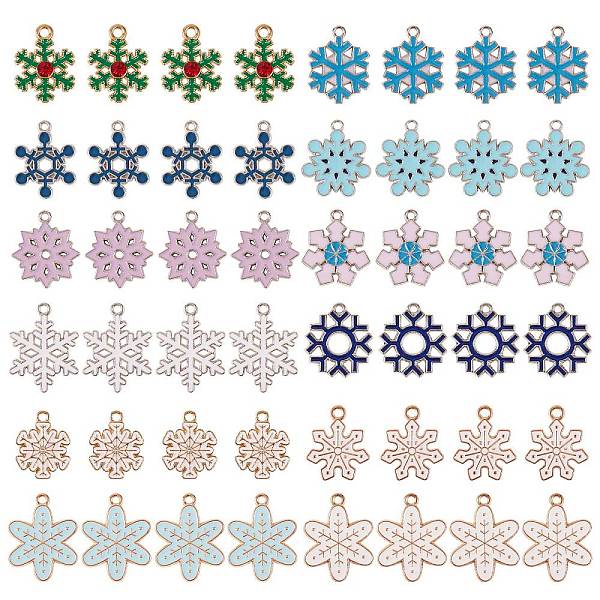 PandaHall 48Pcs 12 Style Alloy Pendants, with Enamel and Rhinestone, Snowflake, Mixed Color, 4pcs/style Alloy Rhinestone+Enamel Snowflake..., Multicolor
PandaHall 48Pcs 12 Style Alloy Pendants, with Enamel and Rhinestone, Snowflake, Mixed Color, 4pcs/style Alloy Rhinestone+Enamel Snowflake..., Multicolor