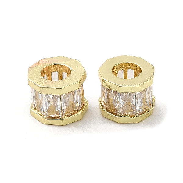 PandaHall Rack Plating Brass Micro Pave Cubic Zirconia European Beads, Long-Lasting Plated, Lead Free & Cadmium Free, Polygon, Golden, 9x7mm..., Clear
PandaHall Rack Plating Brass Micro Pave Cubic Zirconia European Beads, Long-Lasting Plated, Lead Free & Cadmium Free, Polygon, Golden, 9x7mm..., Clear