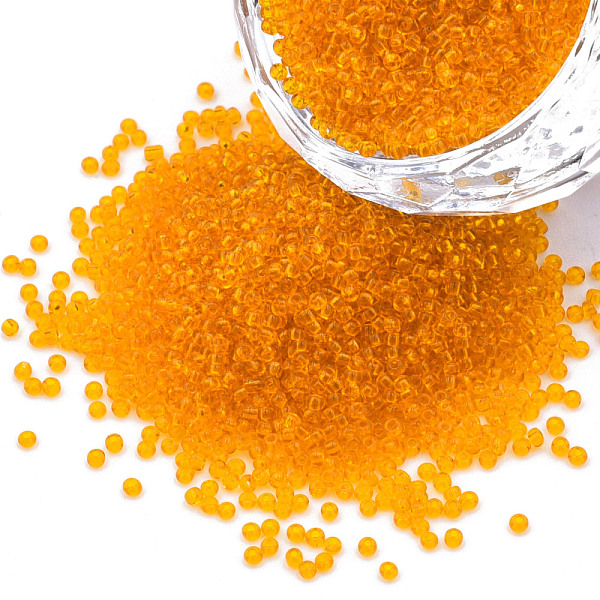 PandaHall 15/0 Transparent Czech Glass Seed Beads, Round, Orange, 1.5x1mm, Hole: 0.5mm, about 500g/bag Czech Glass Orange
PandaHall 15/0 Transparent Czech Glass Seed Beads, Round, Orange, 1.5x1mm, Hole: 0.5mm, about 500g/bag Czech Glass Orange