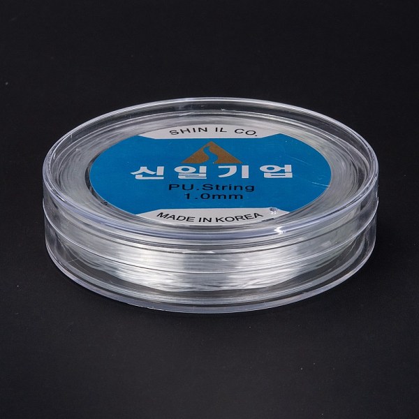 PandaHall Korean Round Crystal Elastic Stretch Thread, for Bracelets Gemstone Jewelry Making Beading Craft, Clear, 1mm, about 28.43~29.52...
PandaHall Korean Round Crystal Elastic Stretch Thread, for Bracelets Gemstone Jewelry Making Beading Craft, Clear, 1mm, about 28.43~29.52...