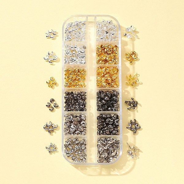 PandaHall DIY Jewelry Making Finding Kit, Including Iron Bead Tips & Crimp Beads Covers, Mixed Color, 3~8x3~4mm, Inner Diameter: 1.2~3mm...
PandaHall DIY Jewelry Making Finding Kit, Including Iron Bead Tips & Crimp Beads Covers, Mixed Color, 3~8x3~4mm, Inner Diameter: 1.2~3mm...