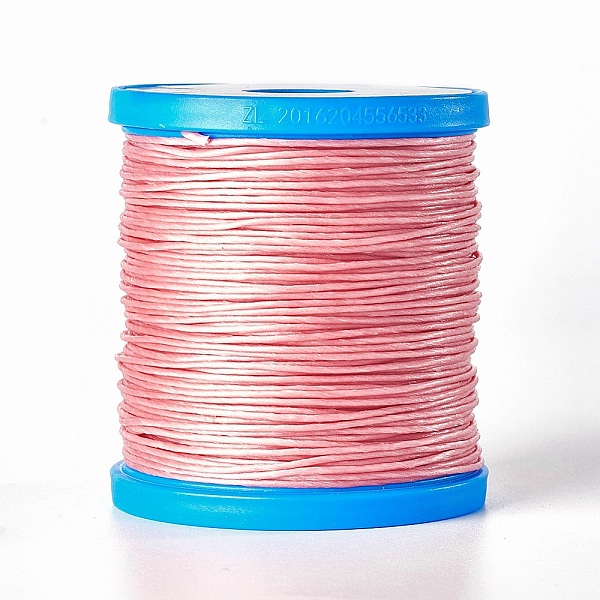 PandaHall Round Waxed Cords, Micro Macrame Cord, Polyester Leather Sewing Thread, for Bracelets Making, Beading, Crafting, Bookbinding..., Pink
PandaHall Round Waxed Cords, Micro Macrame Cord, Polyester Leather Sewing Thread, for Bracelets Making, Beading, Crafting, Bookbinding..., Pink