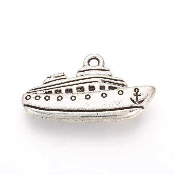 PandaHall Tibetan Style Alloy Pendants, Ship, Cadmium Free & Lead Free, Antique Silver, 15x25x3mm, Hole: 1.5mm, about 335pcs/1000g Alloy...
PandaHall Tibetan Style Alloy Pendants, Ship, Cadmium Free & Lead Free, Antique Silver, 15x25x3mm, Hole: 1.5mm, about 335pcs/1000g Alloy...