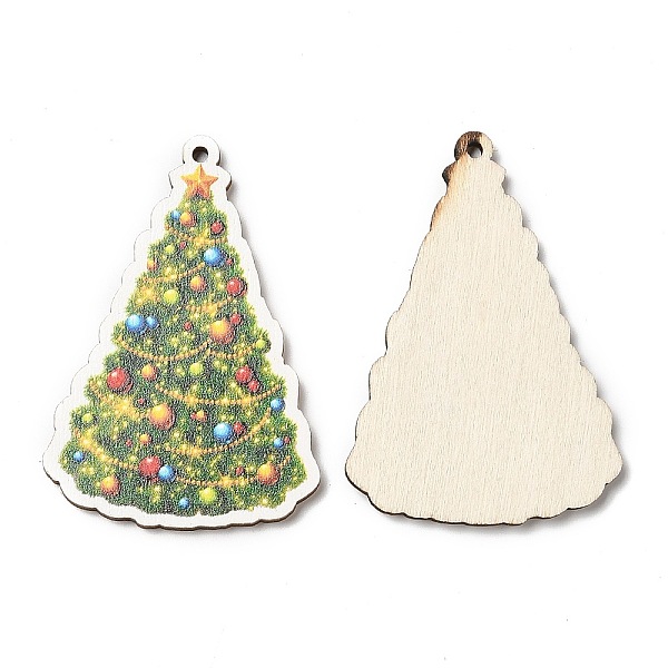 PandaHall Single Face Christmas Printed Wood Big Pendants, Christmas Tree Charms, Green, 54.5x37.5x2.5mm, Hole: 2mm Wood Christmas Tree...
PandaHall Single Face Christmas Printed Wood Big Pendants, Christmas Tree Charms, Green, 54.5x37.5x2.5mm, Hole: 2mm Wood Christmas Tree...