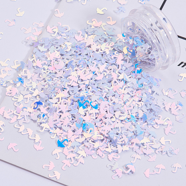 PandaHall Shining Nail Art Glitter, Manicure Sequins, DIY Sparkly Paillette Tips Nail, Umbrella, Light Steel Blue, 5x4x0.3mm, 1g/box Plastic...
PandaHall Shining Nail Art Glitter, Manicure Sequins, DIY Sparkly Paillette Tips Nail, Umbrella, Light Steel Blue, 5x4x0.3mm, 1g/box Plastic...