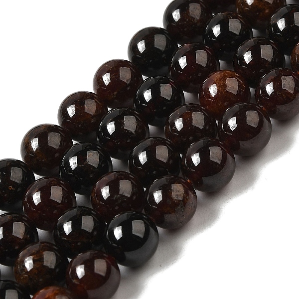 PandaHall Natural Garnet Beads Strands, Round, 8mm, Hole: 0.8mm, about 46pcs/strand, 15.16''(38.5cm) Garnet Round
PandaHall Natural Garnet Beads Strands, Round, 8mm, Hole: 0.8mm, about 46pcs/strand, 15.16''(38.5cm) Garnet Round