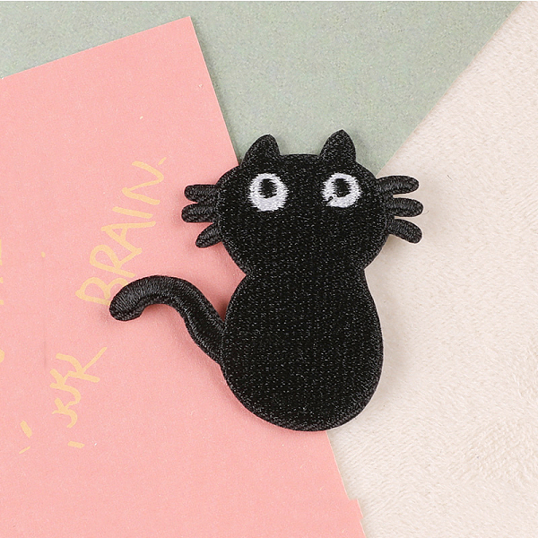 PandaHall Cat Shape Computerized Embroidery Cloth Iron on/Sew on Patches, Costume Accessories, Black, 50x53mm Cloth Cat Shape Black
PandaHall Cat Shape Computerized Embroidery Cloth Iron on/Sew on Patches, Costume Accessories, Black, 50x53mm Cloth Cat Shape Black