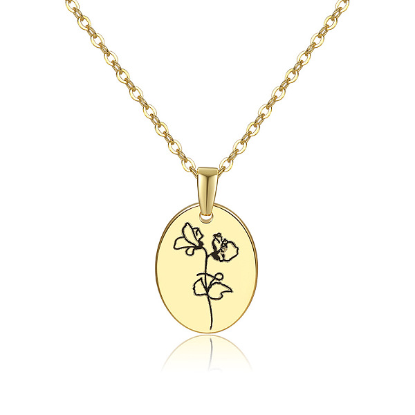 PandaHall 304 Stainless Steel Birth Month Flower Pendant Necklace, Floral Dainty Jewelry for Women, Golden, April Daisy, 17.72 inch(45cm)...
PandaHall 304 Stainless Steel Birth Month Flower Pendant Necklace, Floral Dainty Jewelry for Women, Golden, April Daisy, 17.72 inch(45cm)...