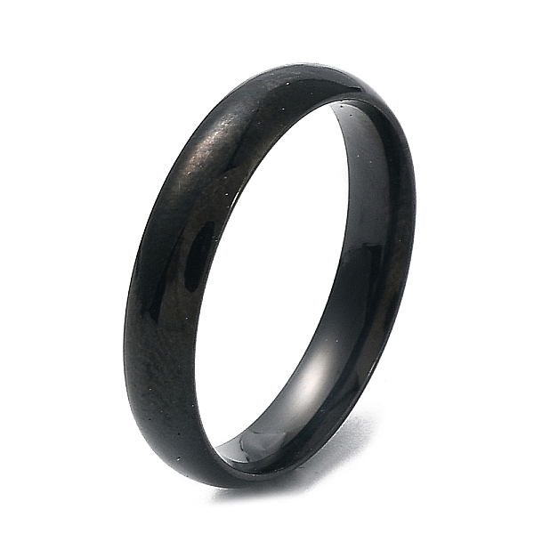 PandaHall Ion Plating(IP) 304 Stainless Steel Flat Plain Band Rings, Black, Size 7, Inner Diameter: 17mm, 4mm 304 Stainless Steel
PandaHall Ion Plating(IP) 304 Stainless Steel Flat Plain Band Rings, Black, Size 7, Inner Diameter: 17mm, 4mm 304 Stainless Steel