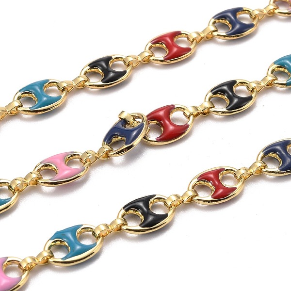 PandaHall Golden Plated Alloy Enameled Coffee Bean Links Chains, Long-Lasting Plated, Cadmium Free & Lead Free, Unwelded, Colorful, Coffee...
PandaHall Golden Plated Alloy Enameled Coffee Bean Links Chains, Long-Lasting Plated, Cadmium Free & Lead Free, Unwelded, Colorful, Coffee...