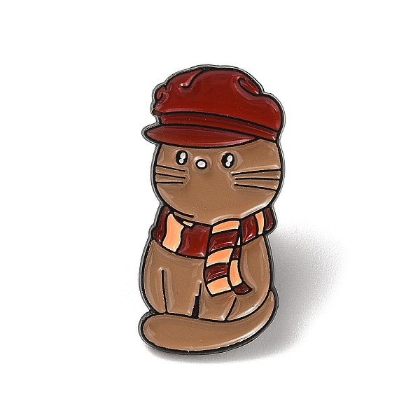PandaHall Cat Shape Enamel Pins, Black Alloy Brooches for Backpack Clothes, Camel, 30x15x1.5mm Alloy+Enamel Cat Shape Brown
PandaHall Cat Shape Enamel Pins, Black Alloy Brooches for Backpack Clothes, Camel, 30x15x1.5mm Alloy+Enamel Cat Shape Brown