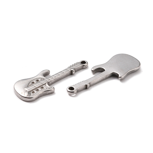 PandaHall 304 Stainless Steel Pendants Rhinestone Settings, Guitar, Stainless Steel Color, 30x11x2mm, Hole: 1.6mm 304 Stainless Steel...
PandaHall 304 Stainless Steel Pendants Rhinestone Settings, Guitar, Stainless Steel Color, 30x11x2mm, Hole: 1.6mm 304 Stainless Steel...