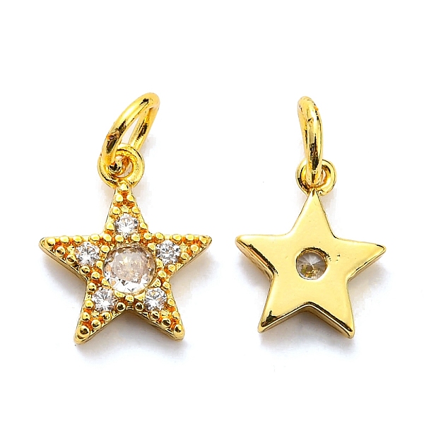 PandaHall SUPERFINDINGS 16Pcs 8 Style Brass Micro Pave Cubic Zirconia Charms, Star & Moon & Sun, Real 18K Gold Plated, 2pcs/style..., Clear
PandaHall SUPERFINDINGS 16Pcs 8 Style Brass Micro Pave Cubic Zirconia Charms, Star & Moon & Sun, Real 18K Gold Plated, 2pcs/style..., Clear