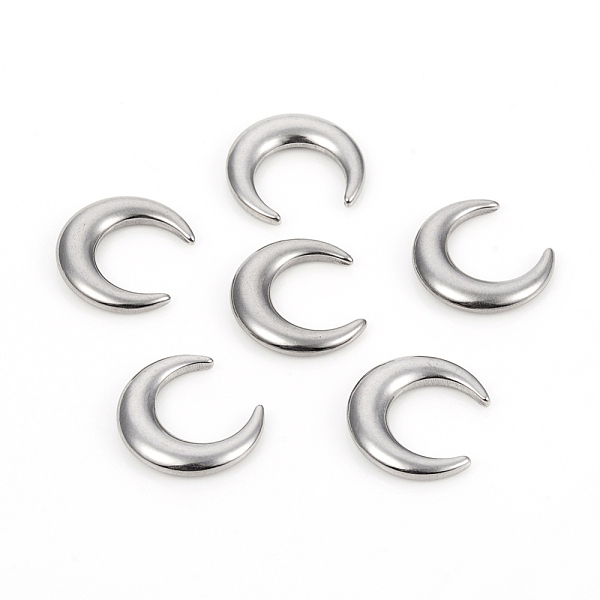 PandaHall 304 Stainless Steel Beads, No Hole/Undrilled, Double Horn/Crescent Moon, Stainless Steel Color, 17.2x15.7x3mm 304 Stainless Steel...
PandaHall 304 Stainless Steel Beads, No Hole/Undrilled, Double Horn/Crescent Moon, Stainless Steel Color, 17.2x15.7x3mm 304 Stainless Steel...