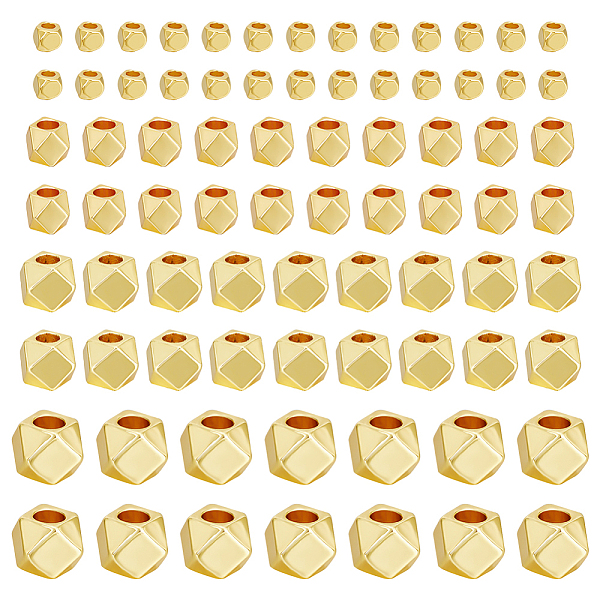 PandaHall 120 Pcs 4 Sizes Brass Cube Beads, Faceted Metal Beads Spacer Bead Nugget Beads Mixed Size Loose Beads 2mm 3mm 4mm 5mm for Crafting...
PandaHall 120 Pcs 4 Sizes Brass Cube Beads, Faceted Metal Beads Spacer Bead Nugget Beads Mixed Size Loose Beads 2mm 3mm 4mm 5mm for Crafting...