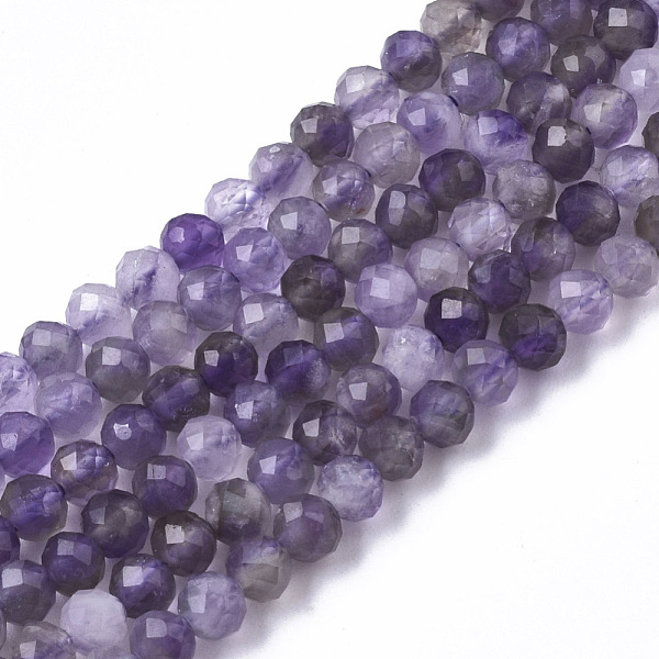 PandaHall Natural Amethyst Beads Strands, Round, Faceted, 3mm, Hole: 0.7mm, about 132pcs/strand, 15.35 inch(39cm) Amethyst Round
PandaHall Natural Amethyst Beads Strands, Round, Faceted, 3mm, Hole: 0.7mm, about 132pcs/strand, 15.35 inch(39cm) Amethyst Round