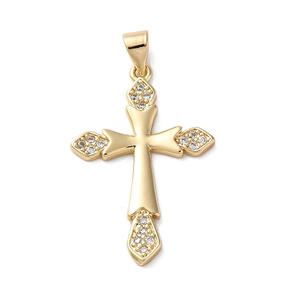 PandaHall Brass Micro Micro Pave Clear Cubic Zirconia Pendants, Cross, Real 18K Gold Plated, 30.5x20x2mm, Hole: 4.5x3.5mm Brass+Cubic...
PandaHall Brass Micro Micro Pave Clear Cubic Zirconia Pendants, Cross, Real 18K Gold Plated, 30.5x20x2mm, Hole: 4.5x3.5mm Brass+Cubic...