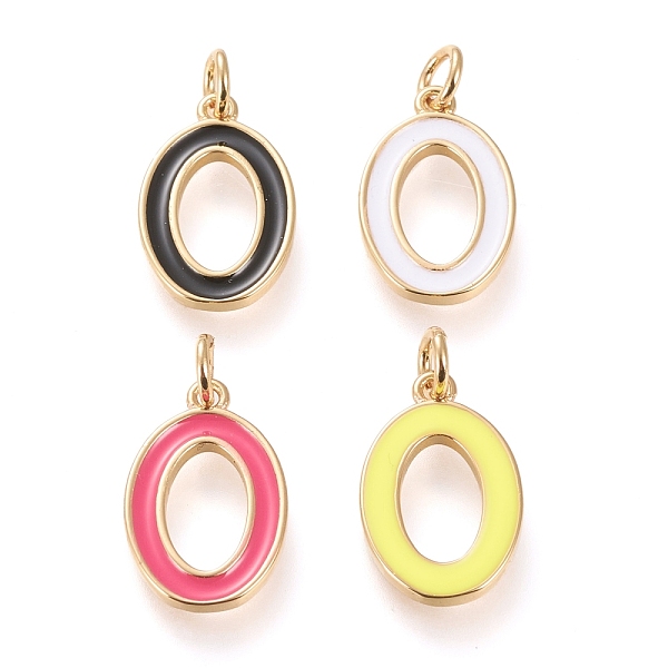 PandaHall Brass Enamel Pendants, with Jump Ring, Long-Lasting Plated, Real 18K Gold Plated, Letter.O, Mixed Color, Letter.O, O..., Multicolor
PandaHall Brass Enamel Pendants, with Jump Ring, Long-Lasting Plated, Real 18K Gold Plated, Letter.O, Mixed Color, Letter.O, O..., Multicolor