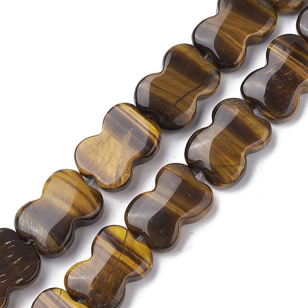 PandaHall Natural Tiger Eye Beads Strands, Bowknot, 16~16.5x12.5~13x5~5.5mm, Hole: 1.4mm, about 13pcs/strand, 8.46''(21.5cm) Tiger Eye...
PandaHall Natural Tiger Eye Beads Strands, Bowknot, 16~16.5x12.5~13x5~5.5mm, Hole: 1.4mm, about 13pcs/strand, 8.46''(21.5cm) Tiger Eye...
