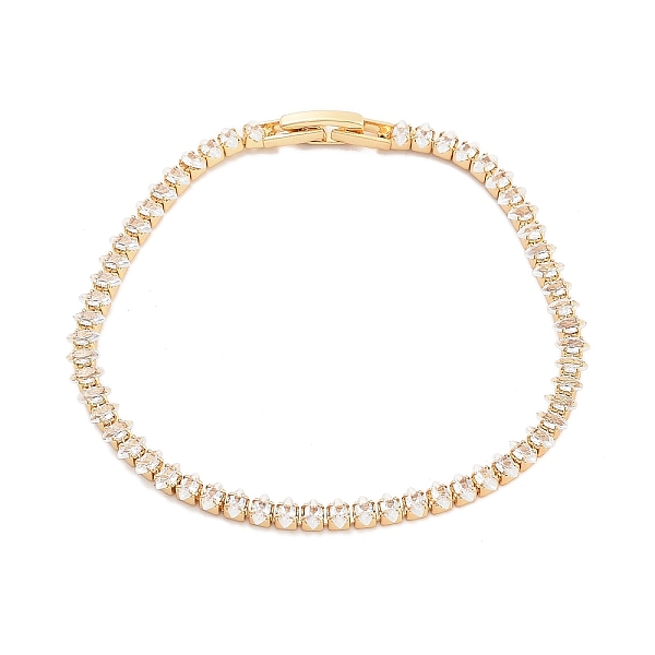 PandaHall Brass Pave Clear Cubic Zirconia Horse Eye Link Bracelets, Nickle Free, Long-Lasting Plated, Golden, 7-3/8 inch(18.6cm) Cubic...
PandaHall Brass Pave Clear Cubic Zirconia Horse Eye Link Bracelets, Nickle Free, Long-Lasting Plated, Golden, 7-3/8 inch(18.6cm) Cubic...