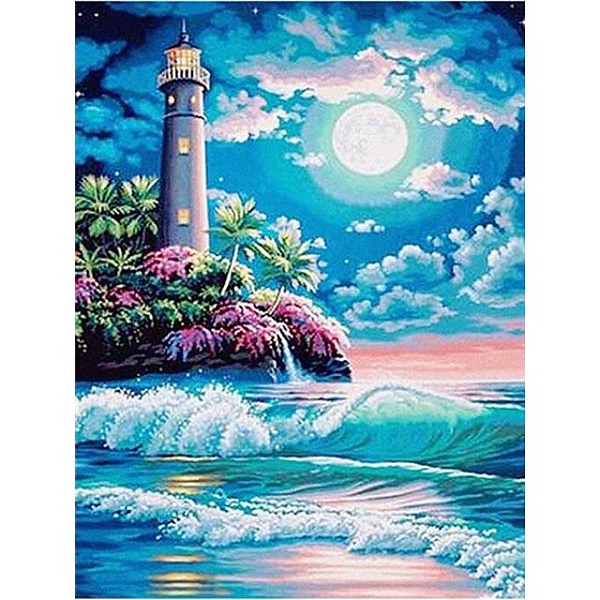 PandaHall Lighthouse DIY Diamond Painting Kit, Including Resin Rhinestones Bag, Diamond Sticky Pen, Tray Plate and Glue Clay, Colorful...
PandaHall Lighthouse DIY Diamond Painting Kit, Including Resin Rhinestones Bag, Diamond Sticky Pen, Tray Plate and Glue Clay, Colorful...