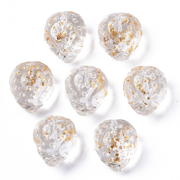 PandaHall Transparent Spray Painted Glass Beads, with Golden Foil, Half Drilled, Textured, Strawberry Shape, Clear, 13x11x10mm, Hole: 1mm...
PandaHall Transparent Spray Painted Glass Beads, with Golden Foil, Half Drilled, Textured, Strawberry Shape, Clear, 13x11x10mm, Hole: 1mm...