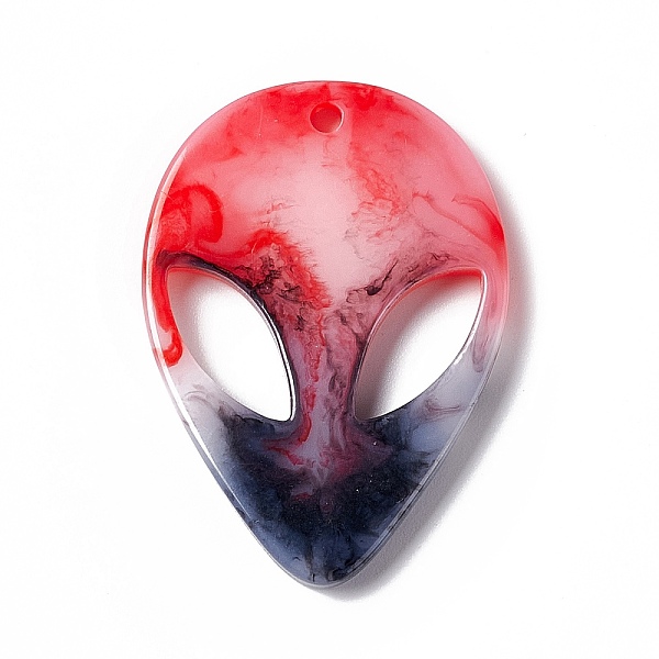 PandaHall Resin Pendants, Alien Face Charms, Red, 39x29x3.5mm, Hole: 2.3mm Resin Others Red
PandaHall Resin Pendants, Alien Face Charms, Red, 39x29x3.5mm, Hole: 2.3mm Resin Others Red