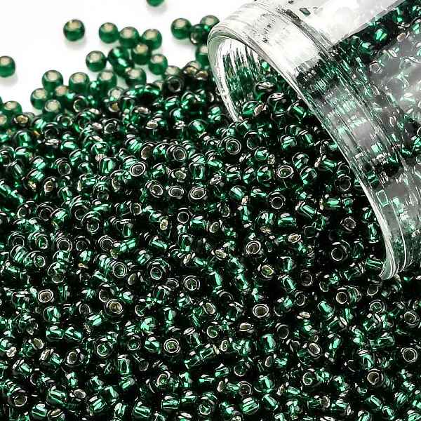 PandaHall TOHO Round Seed Beads, Japanese Seed Beads, (36) Silver Lined Green Emerald, 11/0, 2.2mm, Hole: 0.8mm, about 1110pcs/bottle...
PandaHall TOHO Round Seed Beads, Japanese Seed Beads, (36) Silver Lined Green Emerald, 11/0, 2.2mm, Hole: 0.8mm, about 1110pcs/bottle...